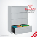 A4 filling cabinet metal storage drawer pedestal